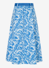 Load image into Gallery viewer, MORE AND MORE<BR>
Poplin Skirt<BR>
Blue<BR>