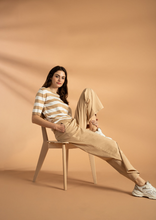 Load image into Gallery viewer, MORE AND MORE<BR>
Chino Trousers<BR>
Beige<BR>