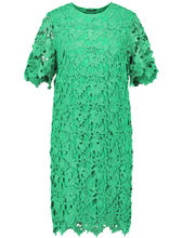 Load image into Gallery viewer, TAIFUN<BR>
Lace Dress<BR>
Green<BR>