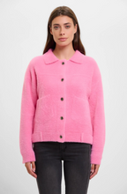 Load image into Gallery viewer, RINO AND PELLE<BR>
Bubbly Knit Jacket<BR>
Khaki, Pink<BR>