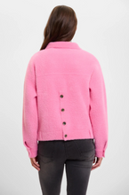 Load image into Gallery viewer, RINO AND PELLE<BR>
Bubbly Knit Jacket<BR>
Khaki, Pink<BR>