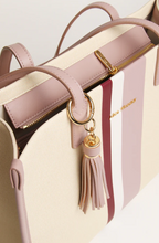 Load image into Gallery viewer, ALICE WHEELER<BR>
Amalfi Tote Stripe Bag<BR>
Pink<BR>