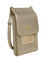 Load image into Gallery viewer, ALICE WHEELER<BR>
Mini Bloomsbury Bag<BR>
Bronze<BR>