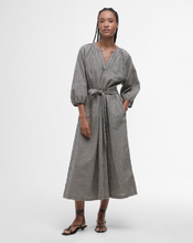 Load image into Gallery viewer, BARBOUR<BR>
Suri Midi Dress<BR>
Navy/Sand<BR>