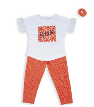 Load image into Gallery viewer, BABYBOL<BR>
3 Piece Set <BR>
White/Coral<BR>