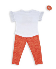 Load image into Gallery viewer, BABYBOL<BR>
3 Piece Set <BR>
White/Coral<BR>