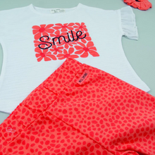 Load image into Gallery viewer, BABYBOL<BR>
3 Piece Set <BR>
White/Coral<BR>