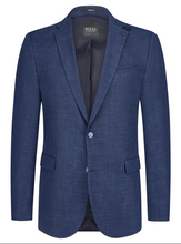 Load image into Gallery viewer, DIGEL <BR>
Blazer with Linen and Stretch <BR>
Navy<BR>