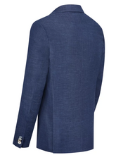 Load image into Gallery viewer, DIGEL <BR>
Blazer with Linen and Stretch <BR>
Navy<BR>
