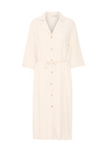 Load image into Gallery viewer, FRANSA<BR>
Atel Dress<BR>
Whisper White<BR>