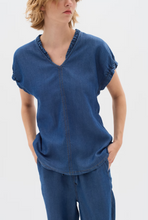 Load image into Gallery viewer, INWEAR<BR>
Rachel Top<BR>
Blue<BR>