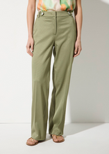 Load image into Gallery viewer, MORE AND MORE<BR>
Wide Leg Trousers<BR>
Olive<BR>