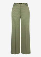 Load image into Gallery viewer, MORE AND MORE<BR>
Wide Leg Trousers<BR>
Olive<BR>