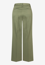 Load image into Gallery viewer, MORE AND MORE<BR>
Wide Leg Trousers<BR>
Olive<BR>