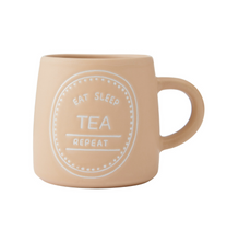 Load image into Gallery viewer, MIKASA COOKWARE<BR>
Eat Sleep Tea Repeat Mug<BR>