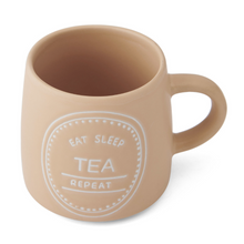 Load image into Gallery viewer, MIKASA COOKWARE<BR>
Eat Sleep Tea Repeat Mug<BR>