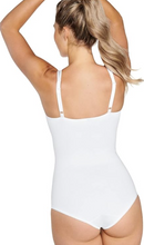 Load image into Gallery viewer, NATURANA<BR>
Soft BodySuit with Shiny Band<BR>
White<BR>