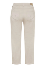 Load image into Gallery viewer, OLSEN<BR>
Mona Slim Leg Power Stretch Cropped Jeans<BR>
Stone<BR>