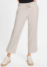 Load image into Gallery viewer, OLSEN<BR>
Mona Fit Pull-On Linen Blend Pants<BR>
Stone<BR>