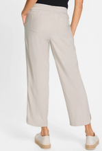 Load image into Gallery viewer, OLSEN<BR>
Mona Fit Pull-On Linen Blend Pants<BR>
Stone<BR>