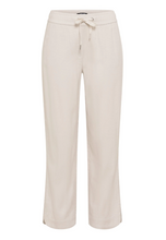 Load image into Gallery viewer, OLSEN<BR>
Mona Fit Pull-On Linen Blend Pants<BR>
Stone<BR>