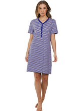 Load image into Gallery viewer, PASTUNETTE<BR>
Nightgown<BR>
Blue Breeze<BR>