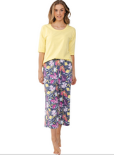 Load image into Gallery viewer, PASTUNETTE<BR>
Floral Pyjamas<BR>
Yellow<BR>