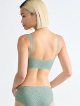 Load image into Gallery viewer, TRIUMPH<BR>
Sloggi Feel Bliss Bralette<BR>
Cacao, Turquoise, Heather<BR>