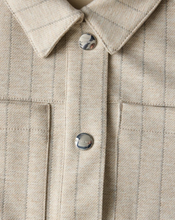 Load image into Gallery viewer, STREET ONE<BR>
Pinstripe Jacket<BR>
Beige<BR>