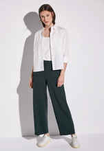 Load image into Gallery viewer, STREET ONE<BR>
Straight Leg Trousers<BR>
Hunter Green<BR>