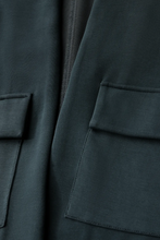 Load image into Gallery viewer, STREET ONE<BR>
Soft Silk Look Jacket<BR>
Hunter Green<BR>