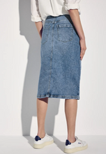 Load image into Gallery viewer, STREET ONE<BR>
Denim Skirt<BR>