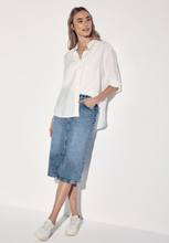Load image into Gallery viewer, STREET ONE<BR>
Denim Skirt<BR>