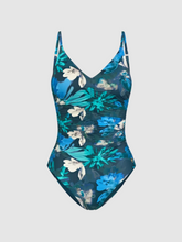 Load image into Gallery viewer, TRIUMPH<BR>
Summer Fleur Swimsuit<BR>
Blue<BR>