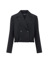 Load image into Gallery viewer, FRENCH CONNECTION<BR>
Vinnie Tailored Jacket<BR>
Black<BR>
