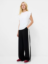 Load image into Gallery viewer, FRENCH CONNECTION<BR>
Vinnie Tailored Trousers<BR>
Black/Cream<BR>