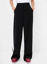 Load image into Gallery viewer, FRENCH CONNECTION<BR>
Vinnie Tailored Trousers<BR>
Black/Cream<BR>