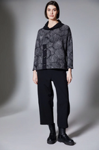 Load image into Gallery viewer, PERUZZI<BR>
Jacquard Button Knit<BR>