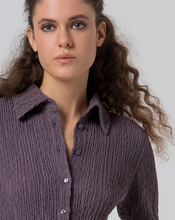 Load image into Gallery viewer, SURKANA<BR>
Mati Textured Shirt<BR>
Mauve<BR>