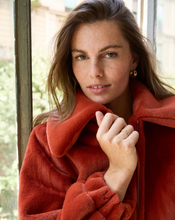 Load image into Gallery viewer, SURKANA<BR>
Lape Faux Fur Jacket<BR>
Rust<BR>