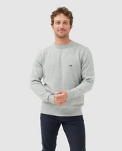 Load image into Gallery viewer, RODD & GUNN<BR>
Gunn Crew Knit Sweater<BR>
Marble, Sapphire<BR>