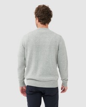Load image into Gallery viewer, RODD & GUNN<BR>
Gunn Crew Knit Sweater<BR>
Marble, Sapphire<BR>