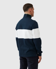 Load image into Gallery viewer, RODD & GUNN <BR>
Quarter Zip Sweatshirt<BR>
Navy<BR>