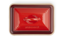 Load image into Gallery viewer, LE CREUSET<BR>
Butter Dish<BR>
Cerise<BR>