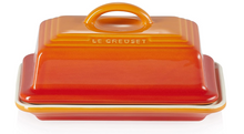 Load image into Gallery viewer, LE CREUSET<BR>
Butter Dish<BR>
Volcanic<BR>