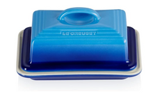 Load image into Gallery viewer, LE CREUSET<BR>
Butter Dish<BR>
Azure<BR>