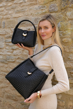 Load image into Gallery viewer, LUELLA GREY<BR>
Flora Handbag<BR>
Black<BR>