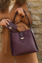 Load image into Gallery viewer, LUELLA GREY<BR>
Flora Handbag<BR>
Cherry<BR>