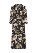 Load image into Gallery viewer, FRANSA<BR>
Ariana Dress<BR>
Black/Cream<BR>