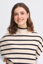 Load image into Gallery viewer, FRANSA<BR>
Bitte Knit Jumper<BR>
Stone<BR>